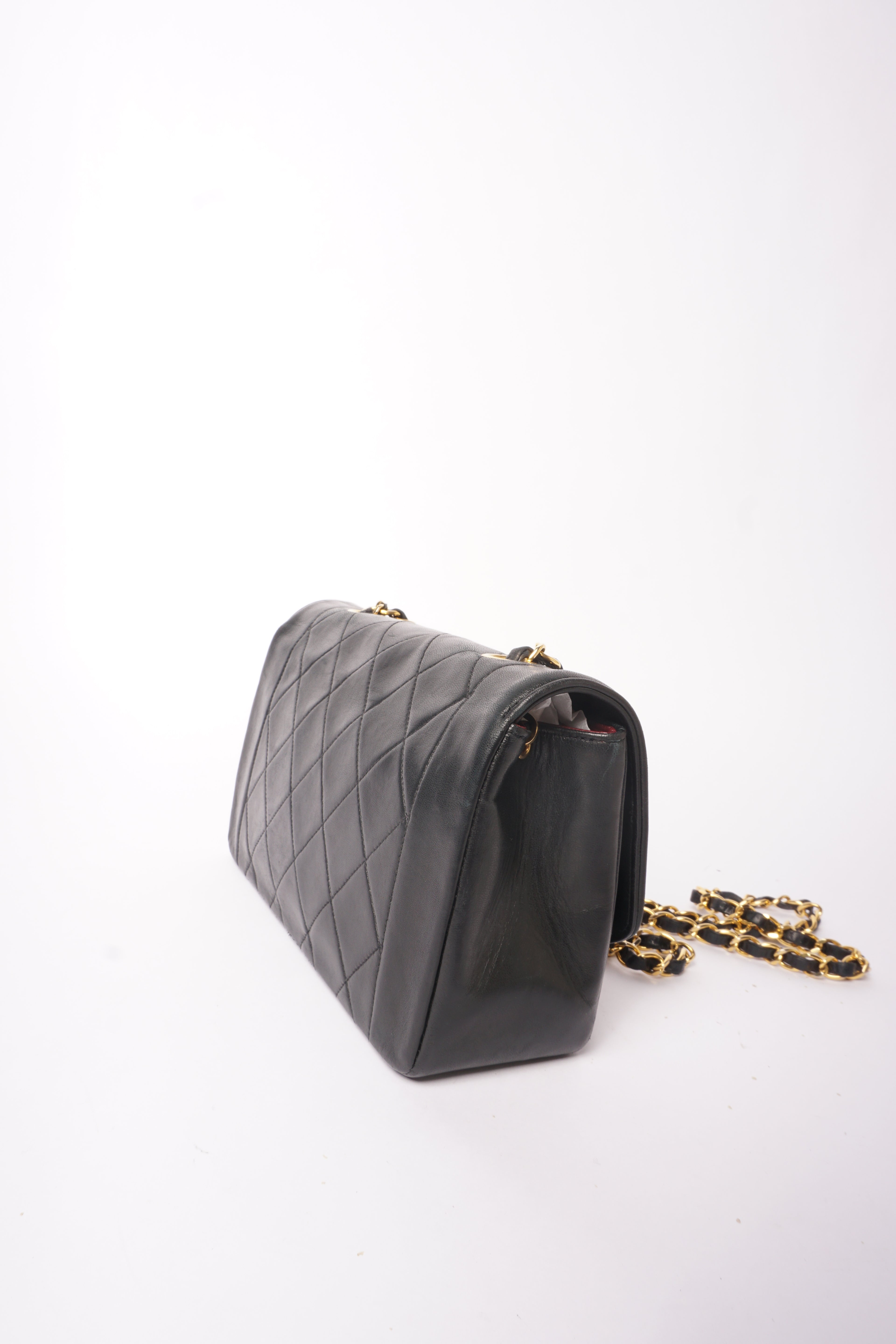 90's Chanel Lambskin Diana Bag