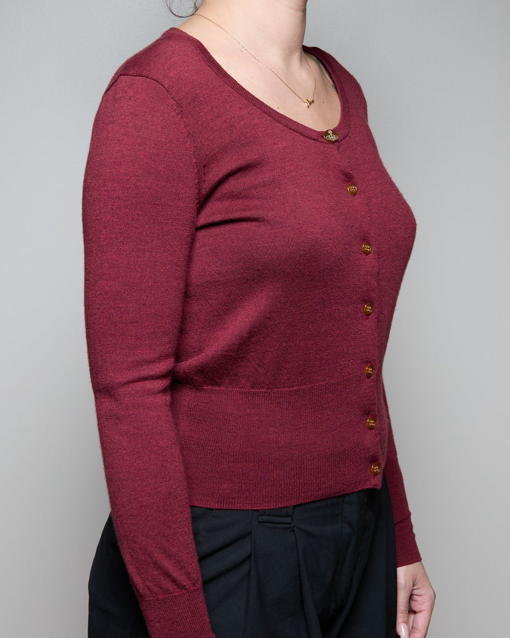 Vivienne Westwood Red Orb Cardigan