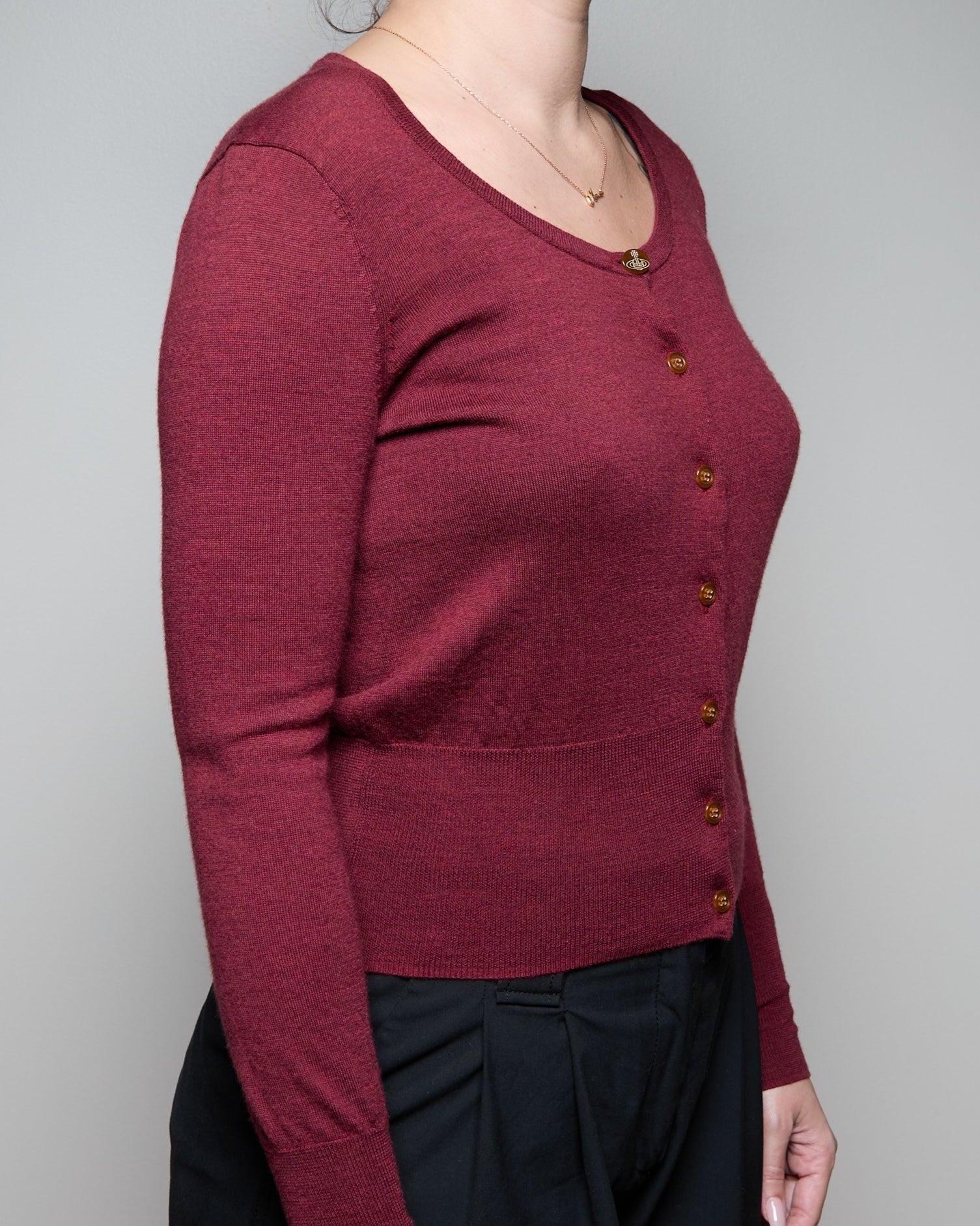 Vivienne Westwood Red Orb Cardigan