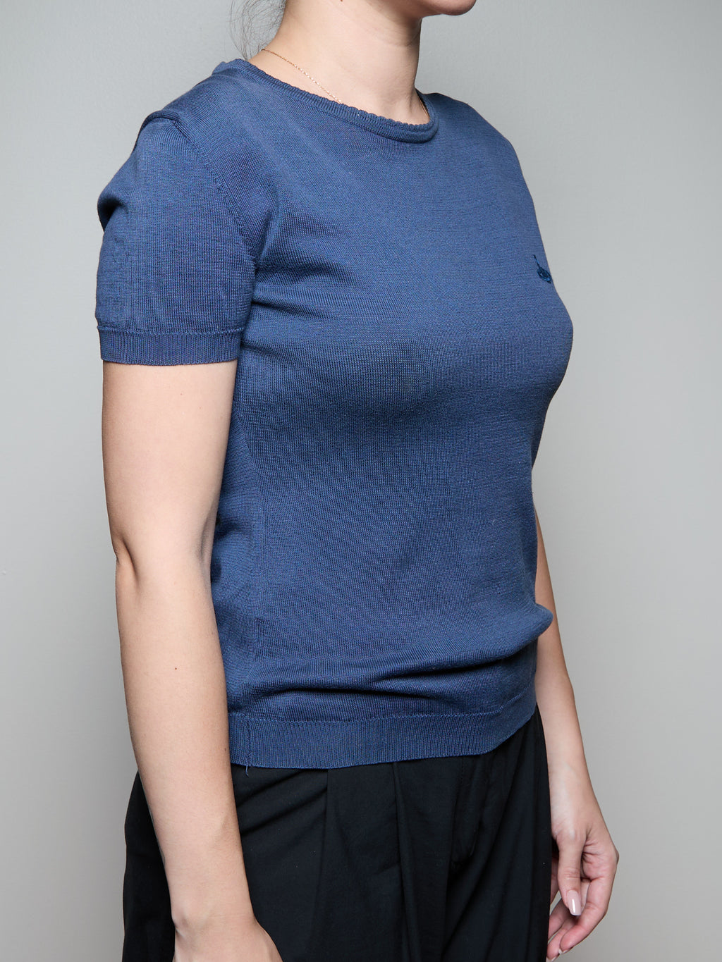 Vivienne Westwood Teal Knit Tee