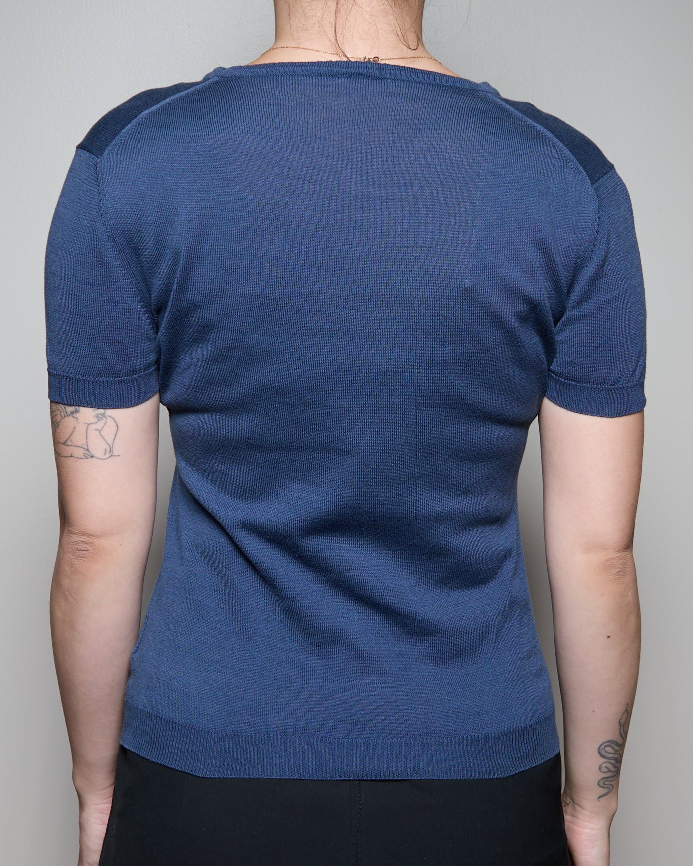 Vivienne Westwood Teal Knit Tee