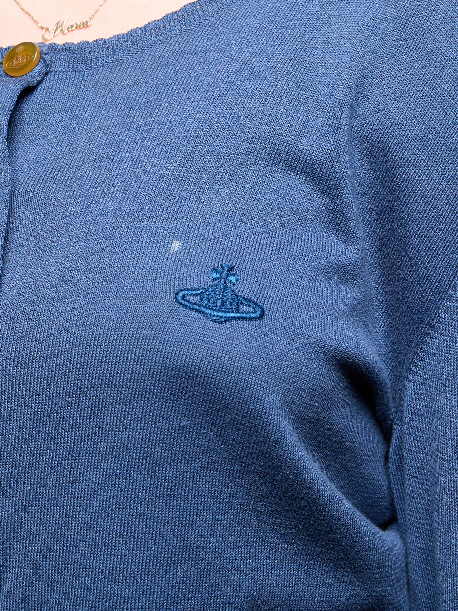 Vivienne Westwood Teal Cardigan