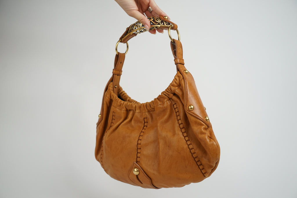 Vintage YSL Mombasa Camel Bag