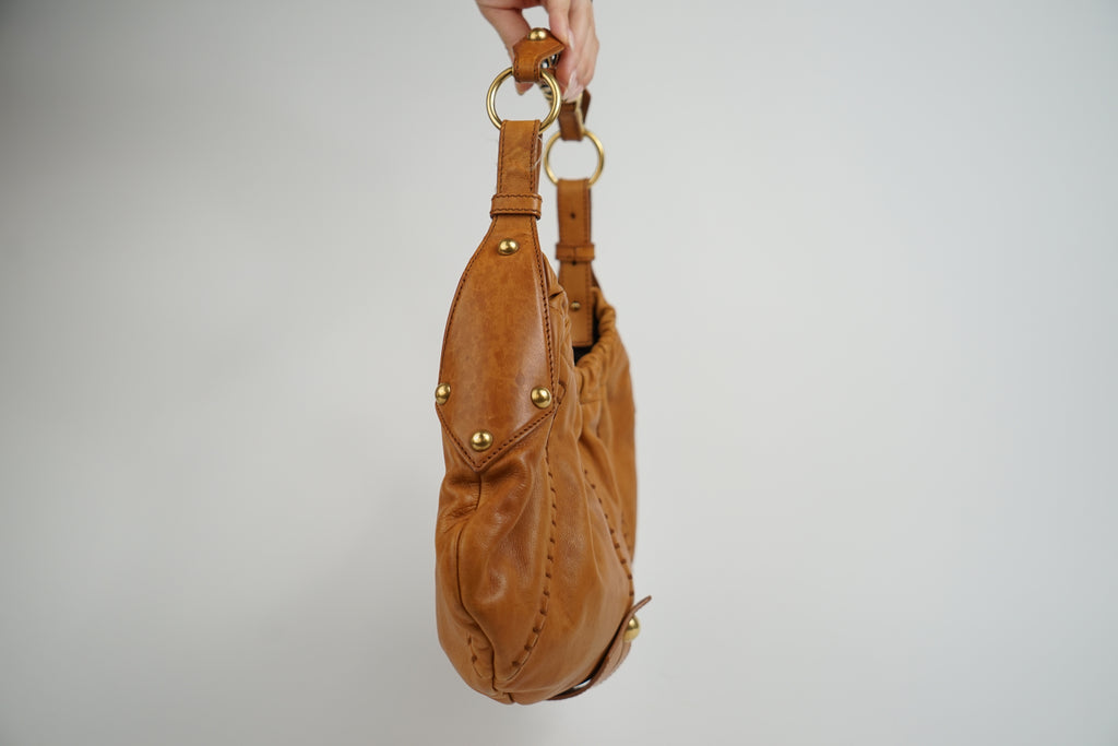 Vintage YSL Mombasa Camel Bag
