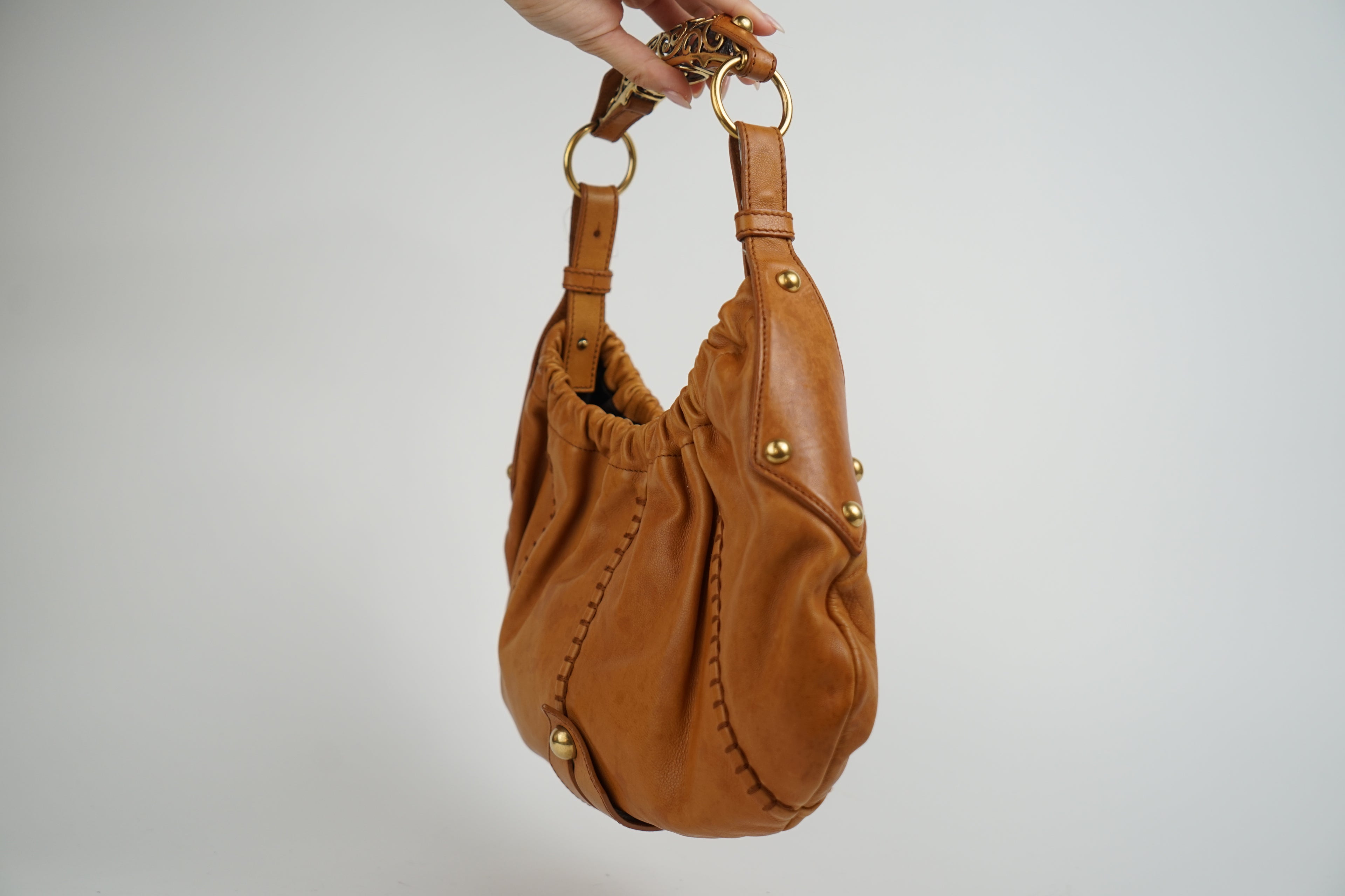 Vintage YSL Mombasa Camel Bag