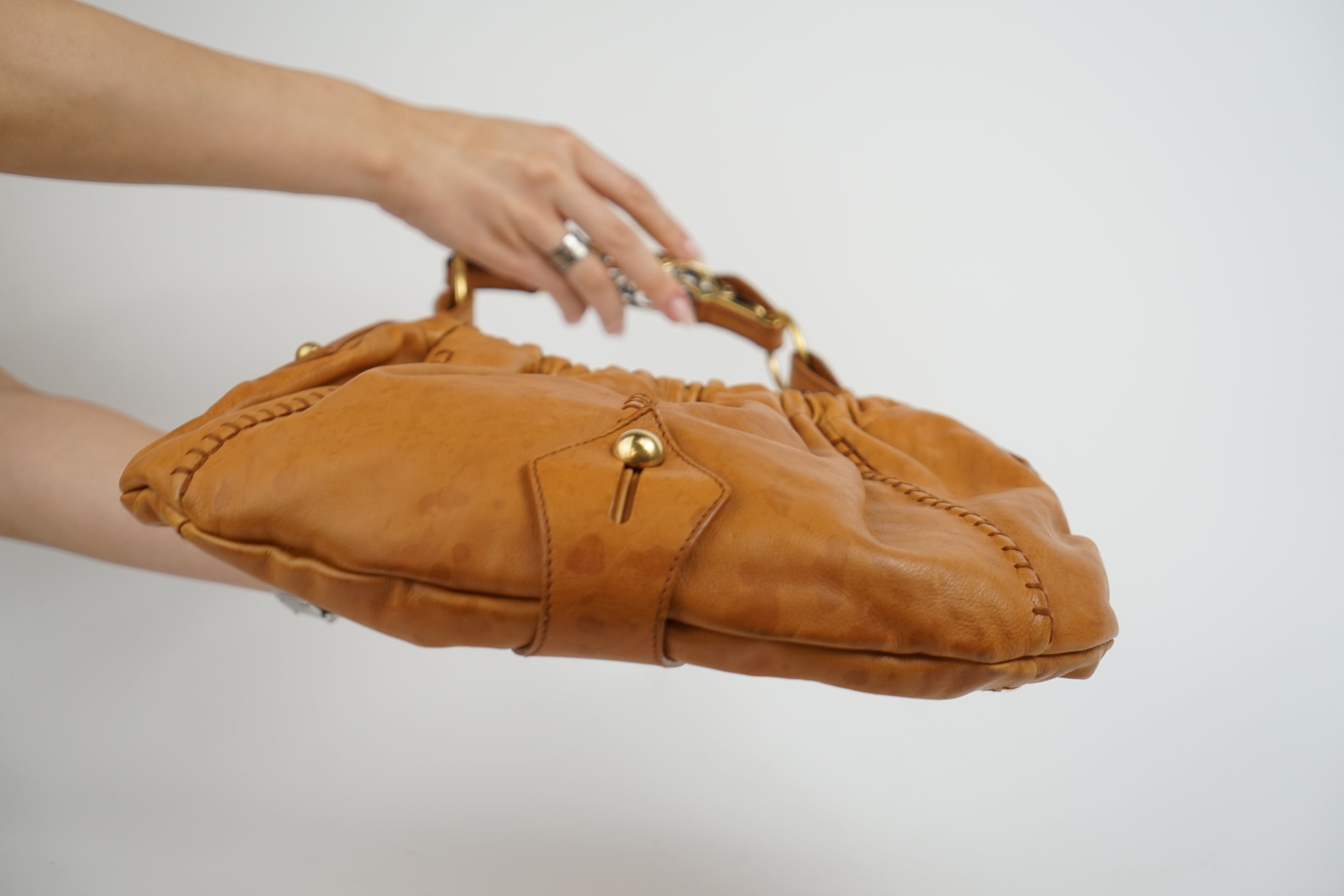 Vintage YSL Mombasa Camel Bag