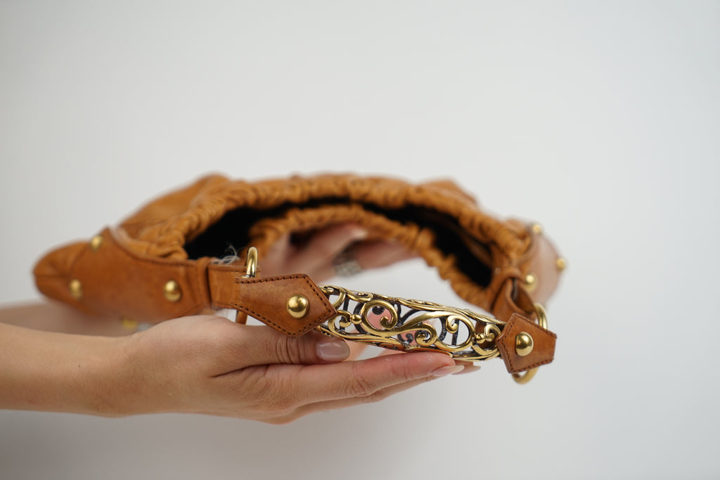 Vintage YSL Mombasa Camel Bag
