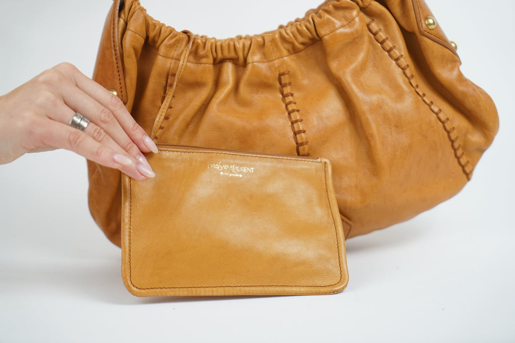 Vintage YSL Mombasa Camel Bag