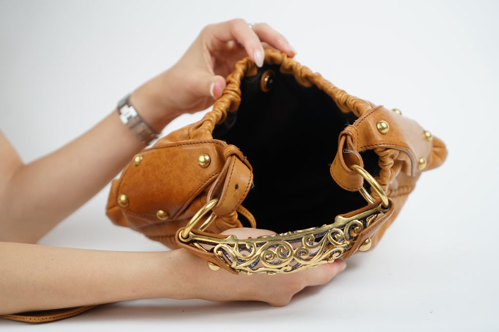 Vintage YSL Mombasa Camel Bag