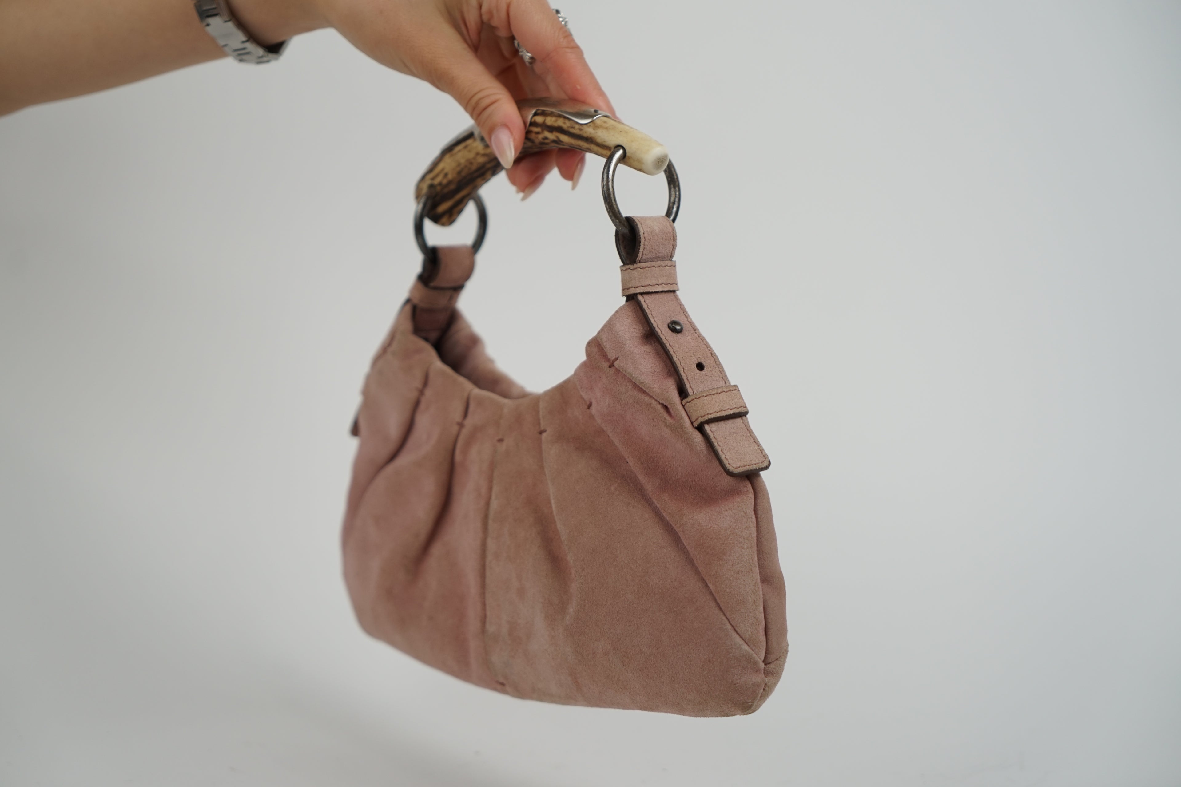 Vintage YSL Suede Mombasa Bag