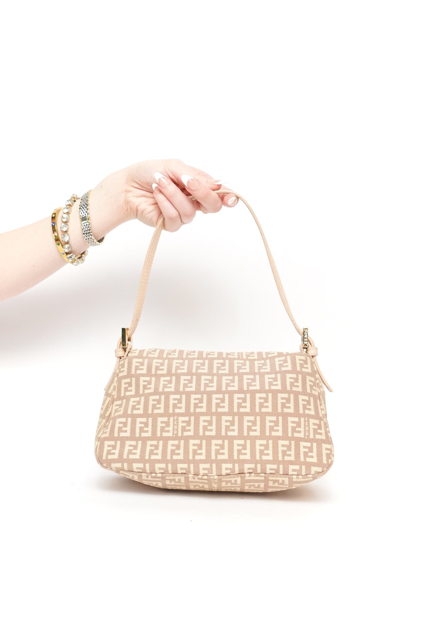 Fendi Light Pink Mini Baguette