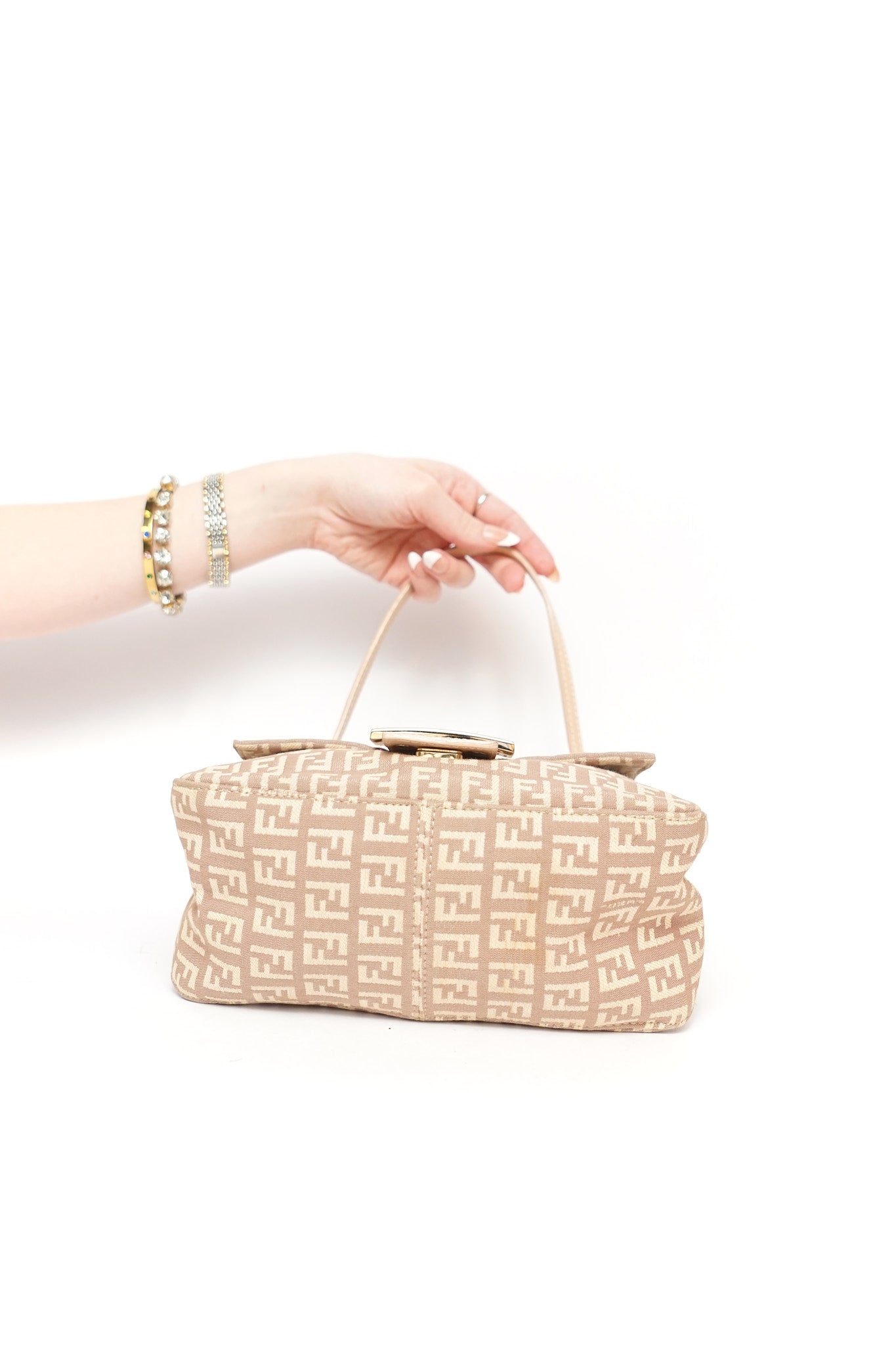 Fendi Light Pink Mini Baguette