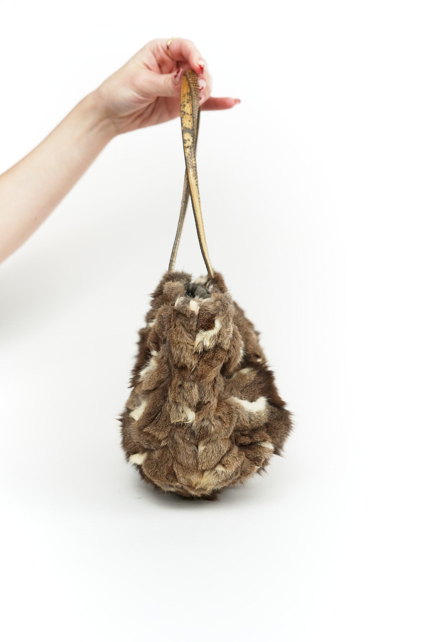 Fendi Rabbit Fur Mini Tote