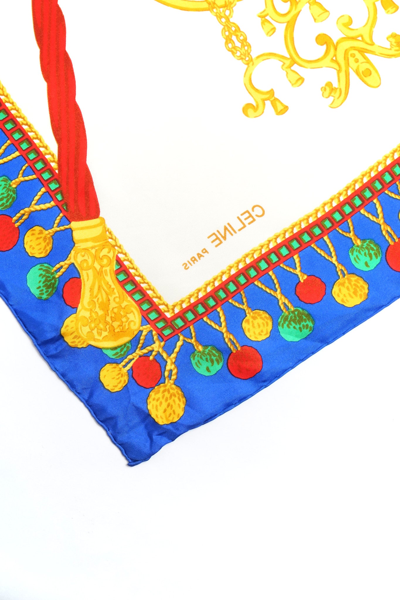 Celine Printed Silk Scarf