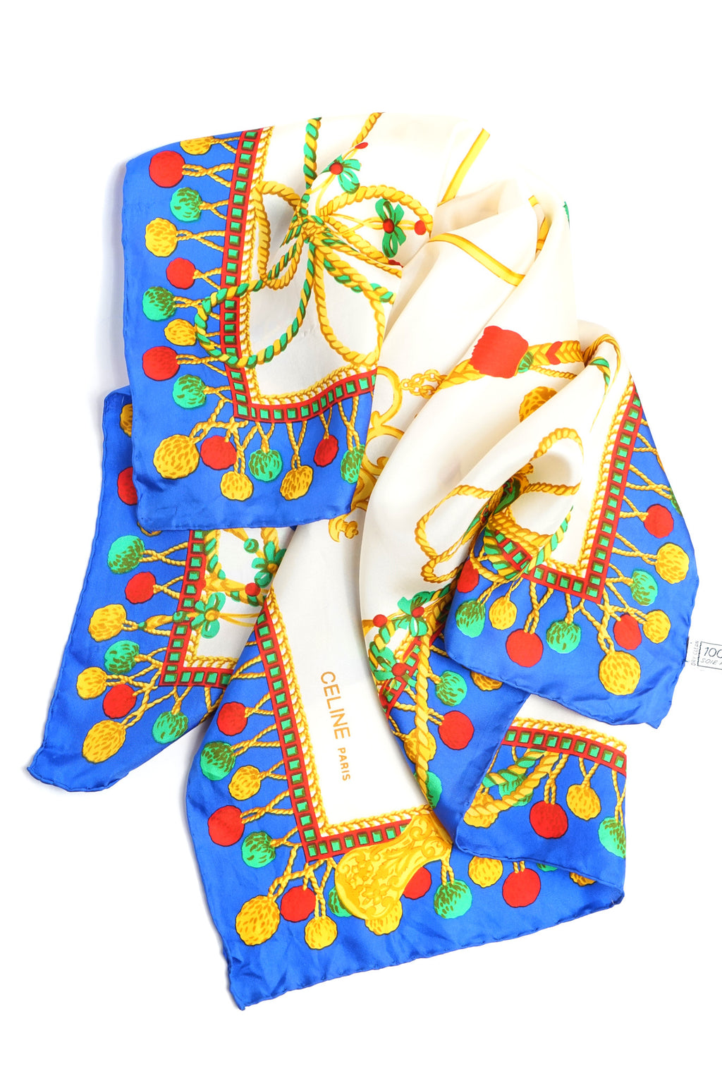 Celine Printed Silk Scarf