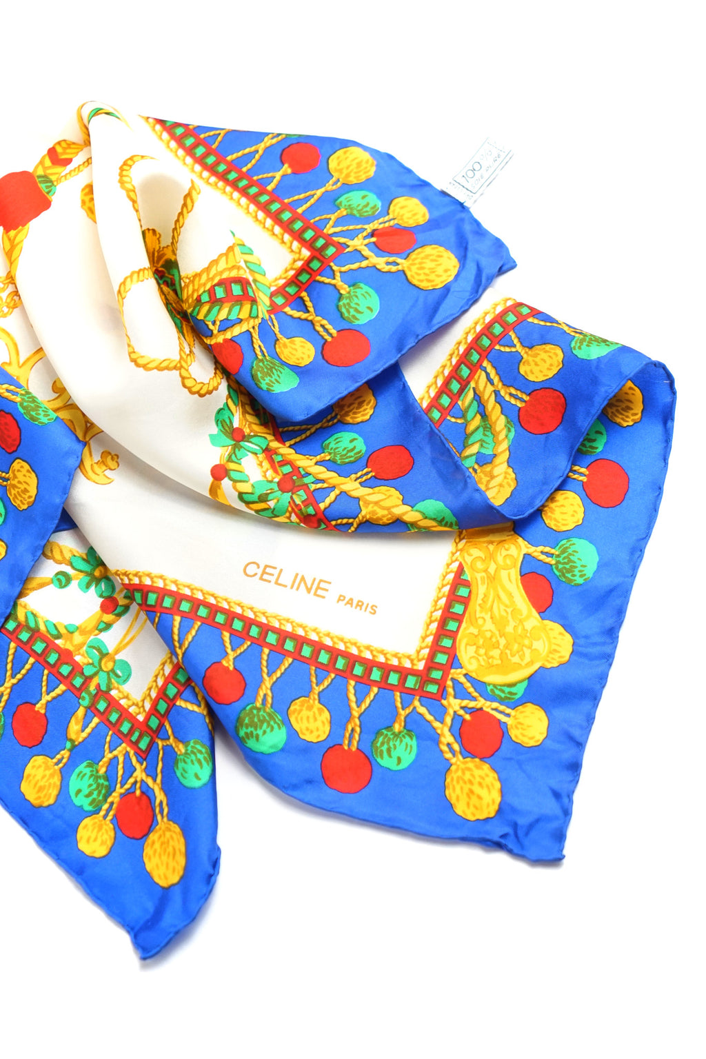 Celine Printed Silk Scarf