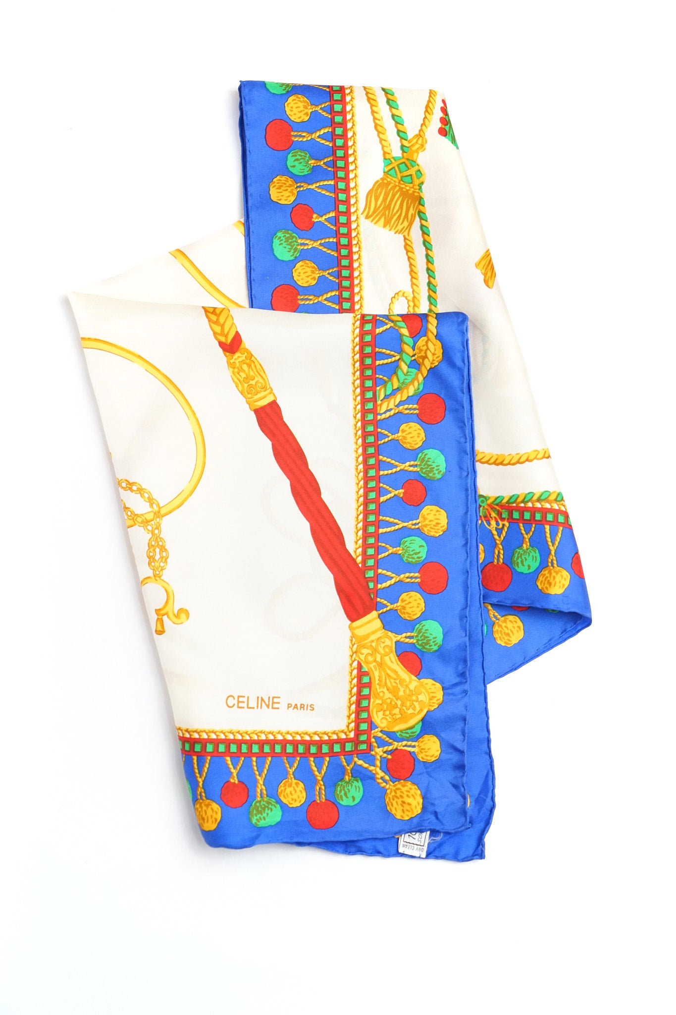 Celine Printed Silk Scarf