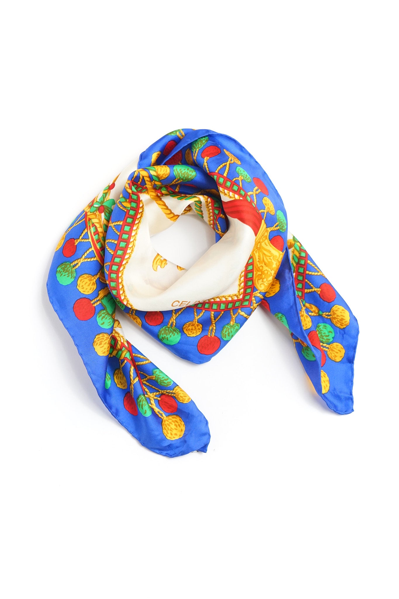 Celine Printed Silk Scarf