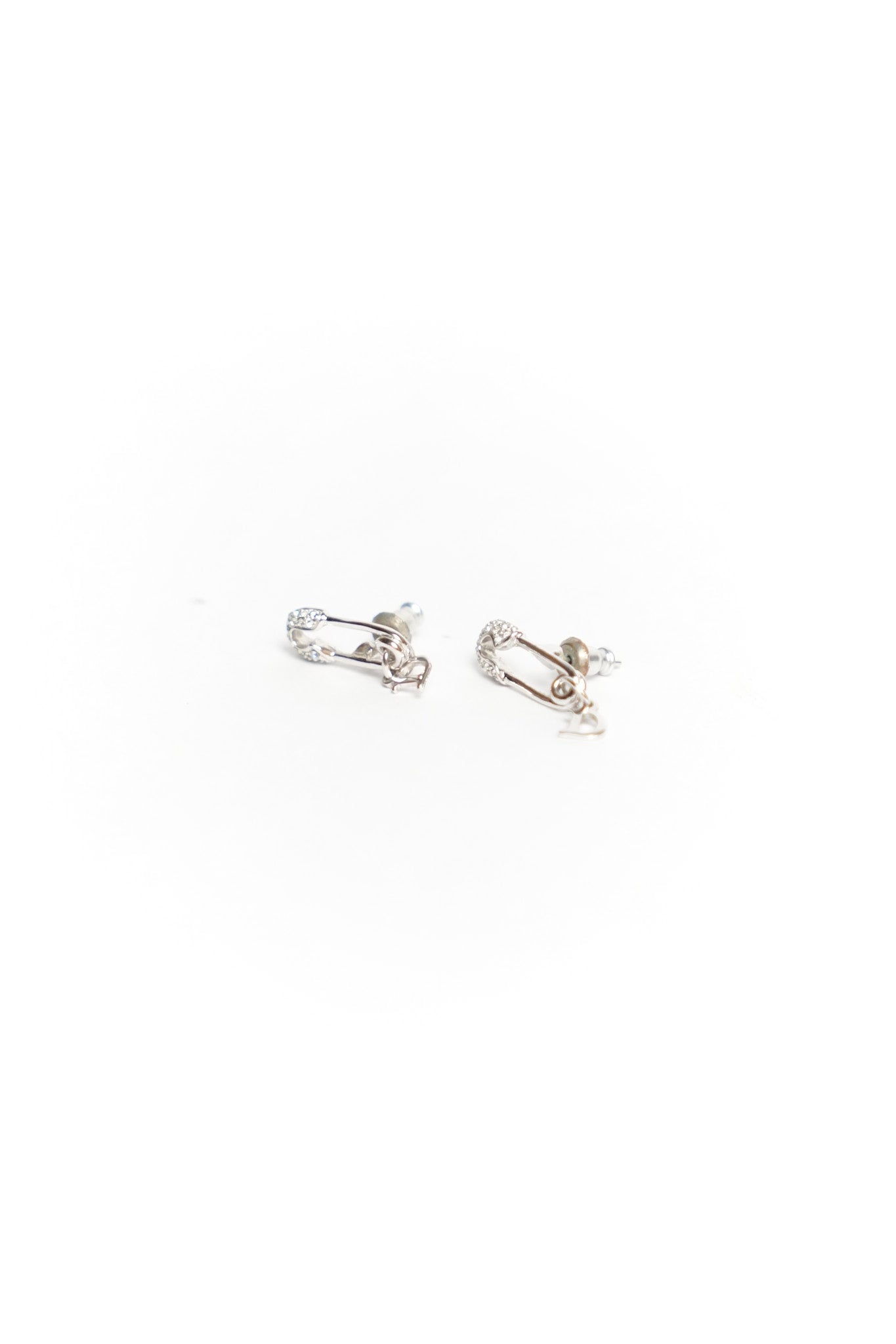 Dior Safety Pin Earrings