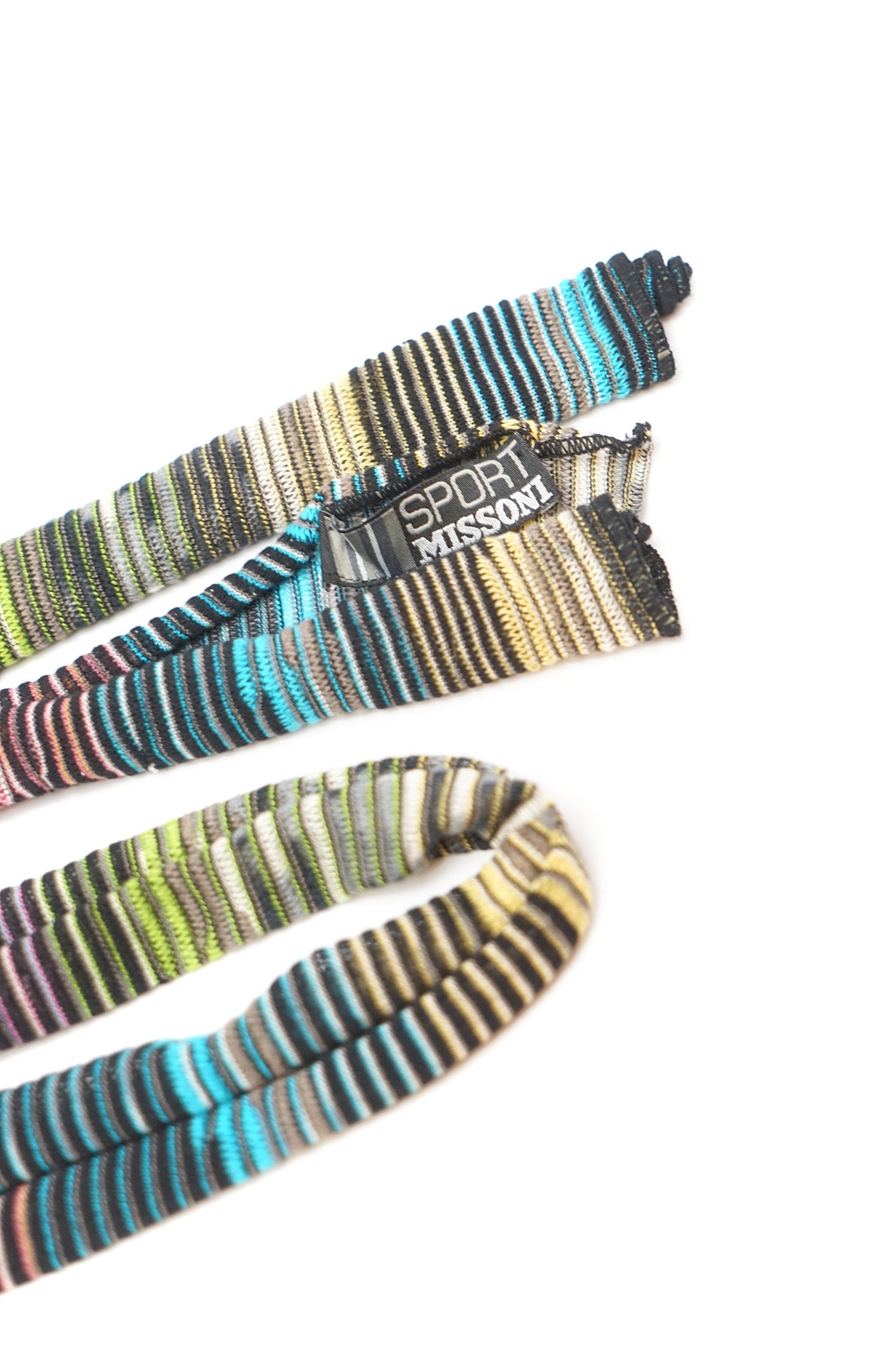 Missoni Sport Multicolor Knit Scarf