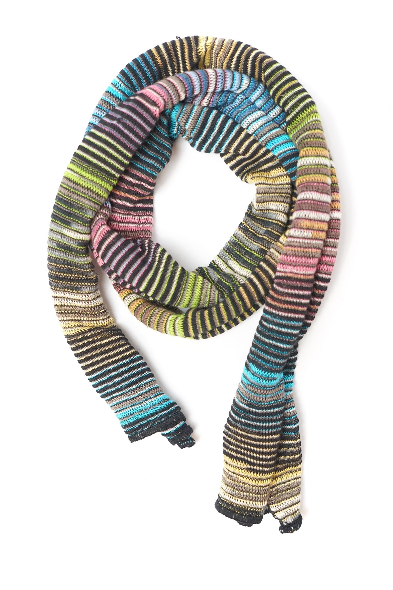 Missoni Sport Multicolor Knit Scarf