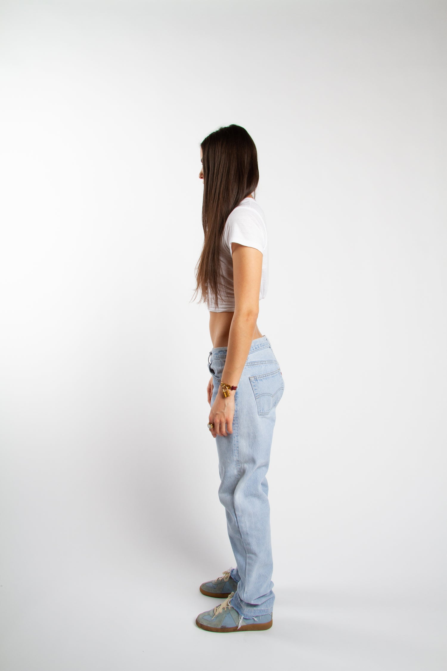 Vintage Levi's  501  Size 33 | Mid Rise Straight Leg Fit Light Medium Wash USA Denim Jeans  | 33" XL 16