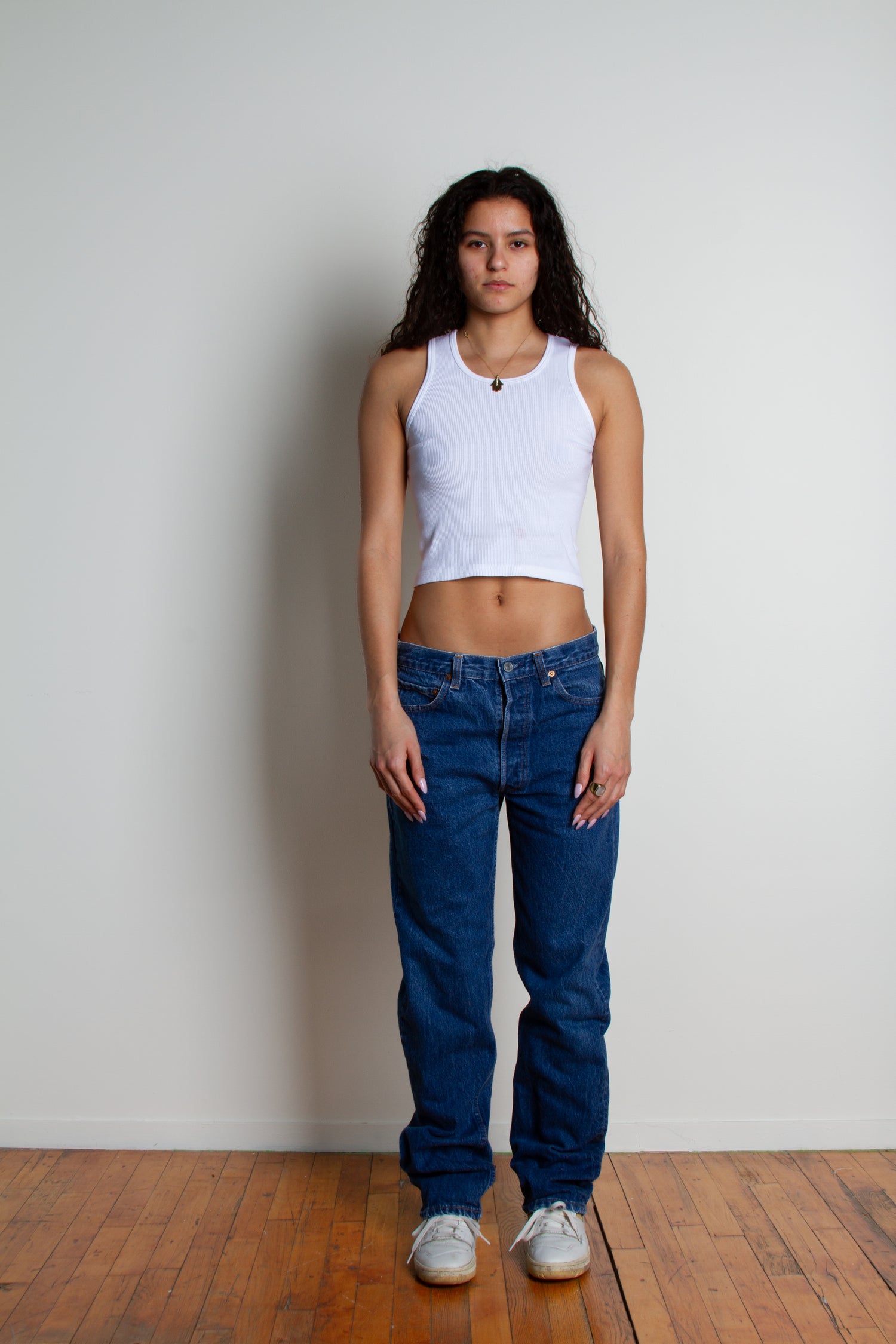 Vintage Levi's 501 Size 31 | Mid Rise Straight Leg Light Medium Wash Distressed Denim 80s 90s Jeans | 31" L 12