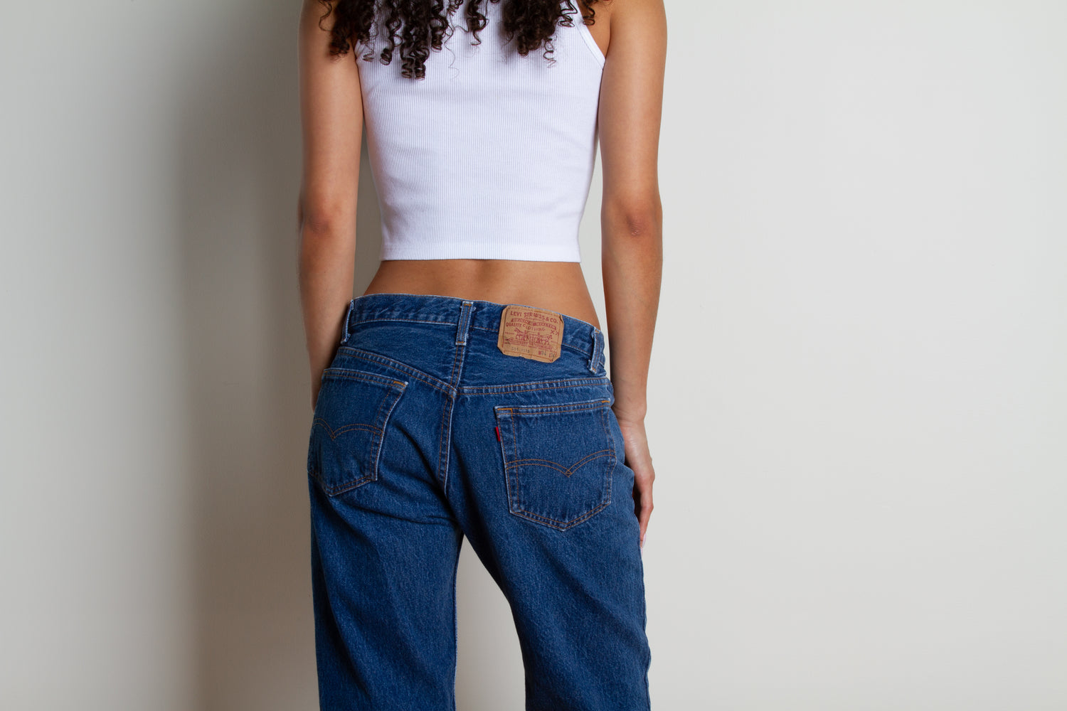 Vintage Levi's 501 Size 31 | Mid Rise Straight Leg Light Medium Wash Distressed Denim 80s 90s Jeans | 31" L 12