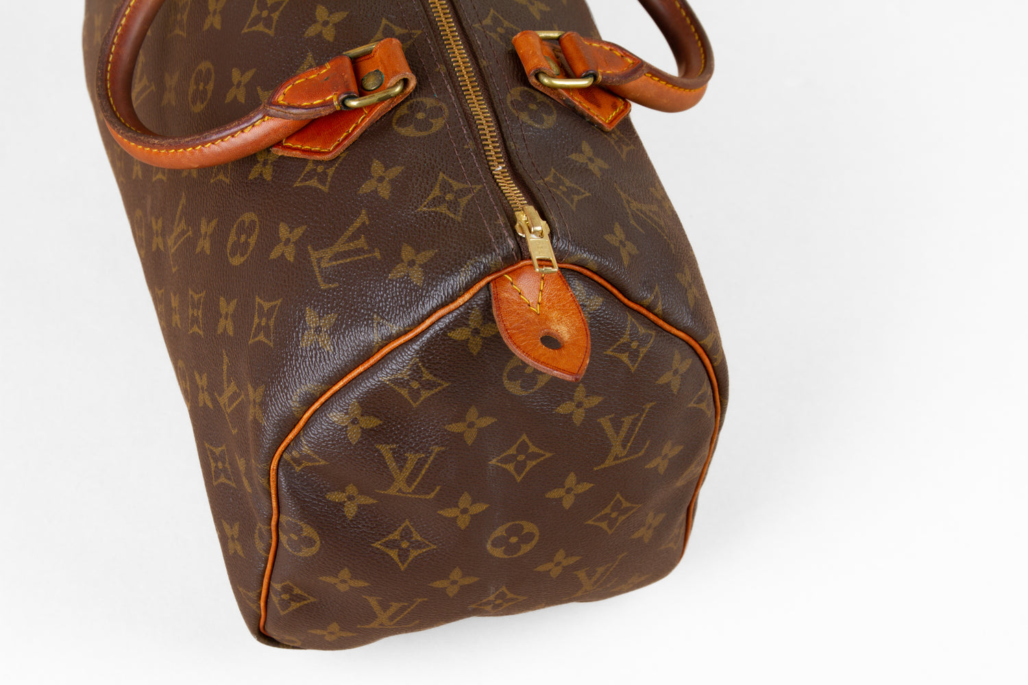 Vintage Monogram Louis Vuitton  Speedy 30 Leather Bag  | Designer Bag Handbag