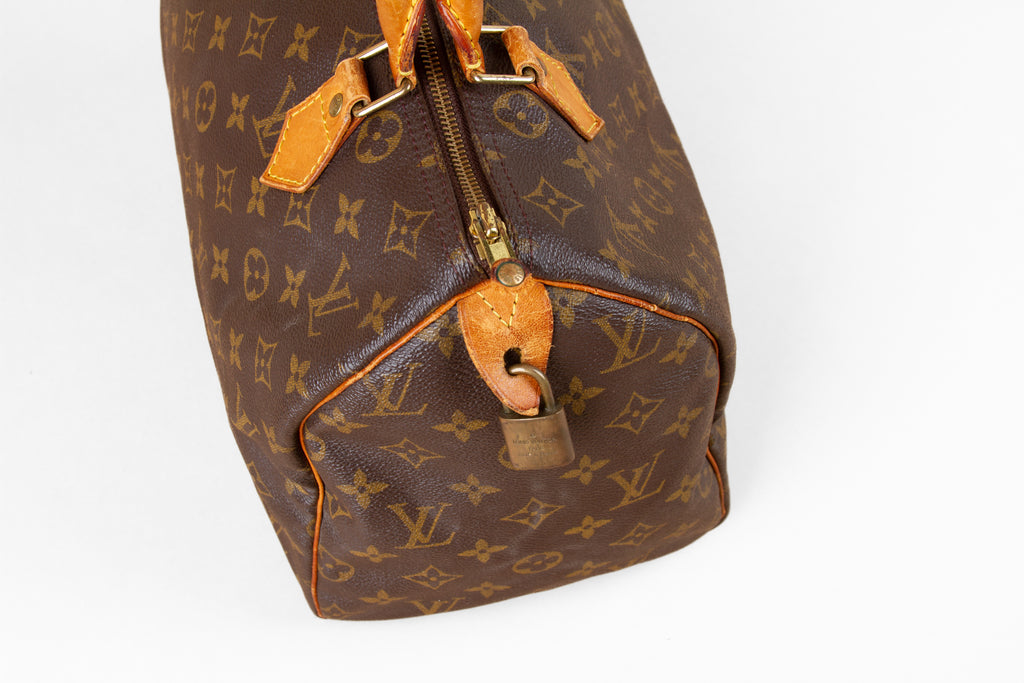 90's Vintage Monogram Louis Vuitton Speedy 30