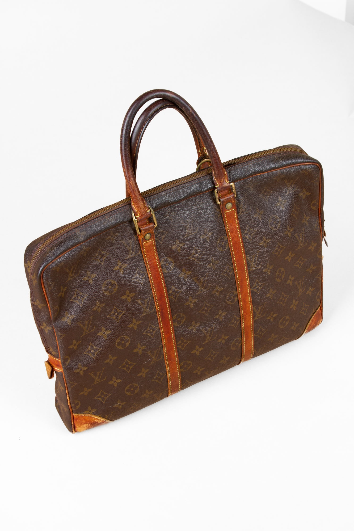 Vintage Louis Vuitton Monogram Porte-Documents Voyage | Designer Bag Handbag